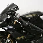 Bulle MRA Racing &quot;R&quot; noir Triumph Daytona 675