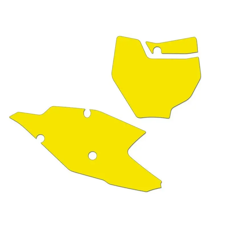 Fonds de plaque BLACKBIRD jaune KTM SX/SX-F