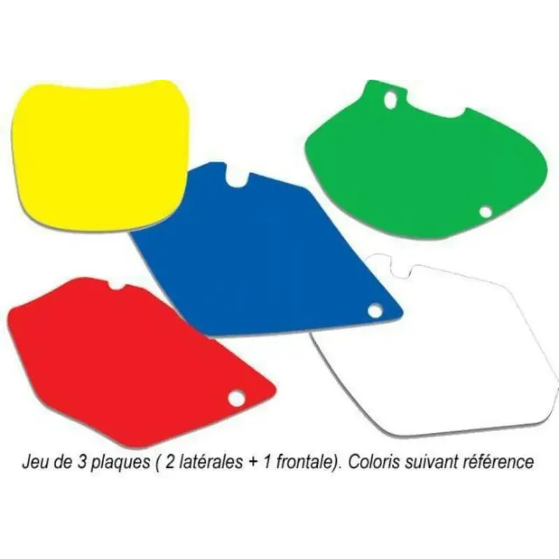 Fonds de plaque BLACKBIRD bleu KTM SX/SX-F