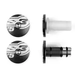 Embouts de guidons S3 End 5 Ø12mm noir