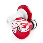 Embouts de guidons S3 End 5 Ø14mm rouge