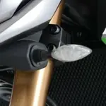 Adaptateur micro clignotant R&amp;G RACING noir Kawasaki