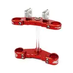 Té de fourche complet S3 Ø39mm rouge Beta Evo fourche Tech