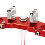 Té de fourche complet S3 Ø39mm rouge Beta Evo fourche Tech