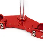 Té de fourche complet S3 Ø39mm rouge Beta Evo fourche Tech