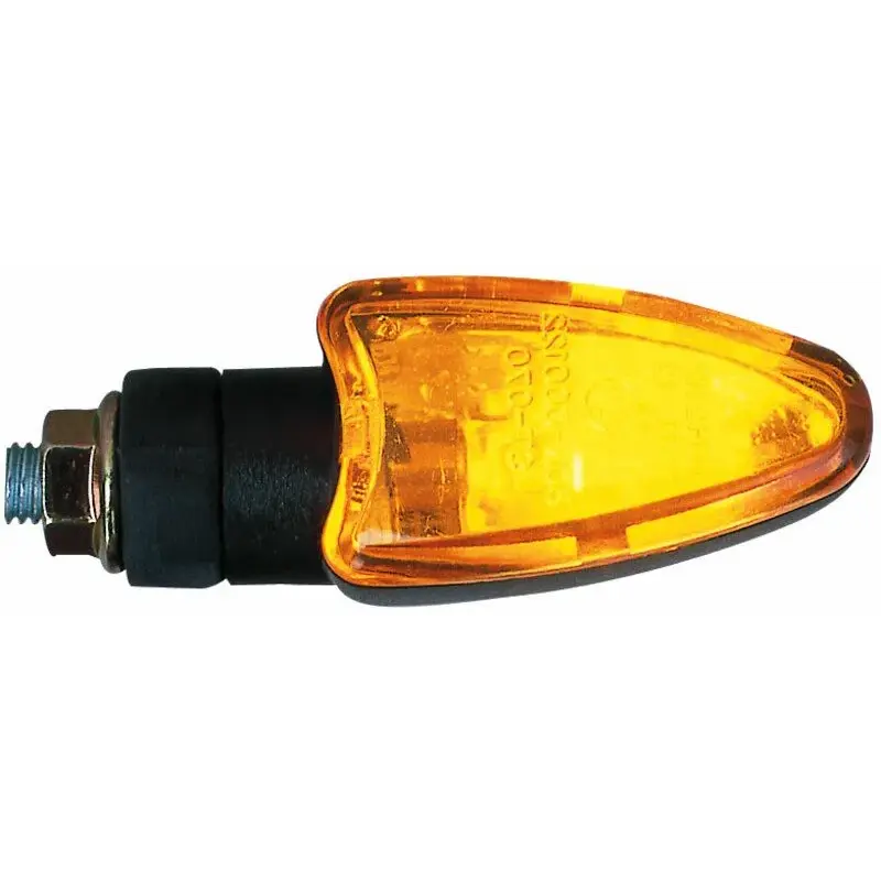 Clignotant V PARTS Demi-Arrow LEDs carbone