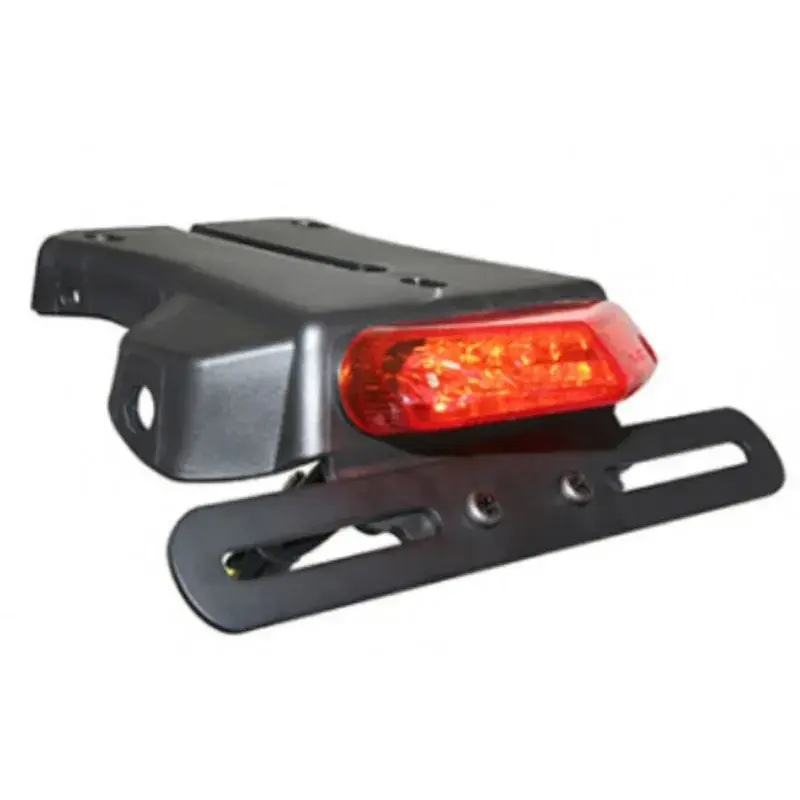 Feu arrière V PARTS LED + support de plaque type bavette