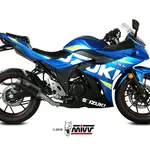 Silencieux mivv gp pro carbone/casquette inox suzuki gsx250r