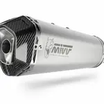 Silencieux MIVV Delta Race inox/casquette carbone KTM Duke 790