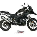 Silencieux MIVV Speed Edge inox/casquette carbone BMW R1250GS