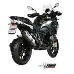 Silencieux MIVV Speed Edge inox/casquette carbone BMW R1250GS