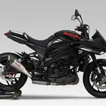 Silencieux YOSHIMURA R-11 finition satin/casquette carbone Suzuki Katana