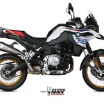 Silencieux MIVV Delta Race inox/casquette carbone BMW F850GS