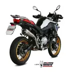 Silencieux MIVV Delta Race inox/casquette carbone BMW F850GS