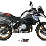 Silencieux MIVV Delta Race inox/casquette carbone BMW F850GS
