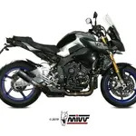 Silencieux MIVV MK3 Steel Black/casquette inox Yamaha MT-10