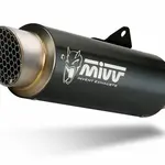 Silencieux MIVV GP Pro Steel Black/casquette inox Ducati Monster 821