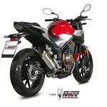 Silencieux MIVV GP Pro titane/casquette inox Honda CB500F