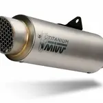Silencieux MIVV GP Pro titane/casquette inox Honda CB500F