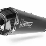 Silencieux MIVV Delta Race inox/casquette carbone Kawasaki Ninja 125