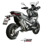 Silencieux MIVV Delta Race inox /casquette carbone Honda X-ADV 750