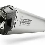 Silencieux MIVV Delta Race inox /casquette carbone Honda X-ADV 750