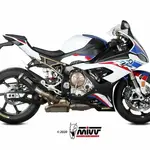 Silencieux MIVV MK3 carbone/casquette inox BMW S1000RR