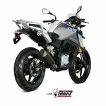 Silencieux MIVV GP Pro Steel Black/casquette inox BMW G310GS