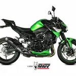 Silencieux MIVV GP Pro Steel Black/casquette inox Kawasaki Z900