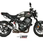 Silencieux MIVV MK3 inox/casquette inox Honda CB1000R
