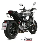 Silencieux MIVV MK3 inox/casquette inox Honda CB1000R