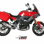 Silencieux MIVV Oval titane/casquette carbone BMW F900XR