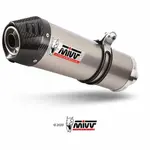 Silencieux MIVV Oval titane/casquette carbone BMW F900XR