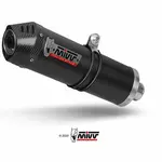 Silencieux MIVV Oval carbone/casquette carbone BMW F900XR