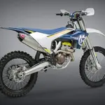 Silencieux yoshimura rs-4 signature series aluminium/casquette carbone ktm/husqvarna