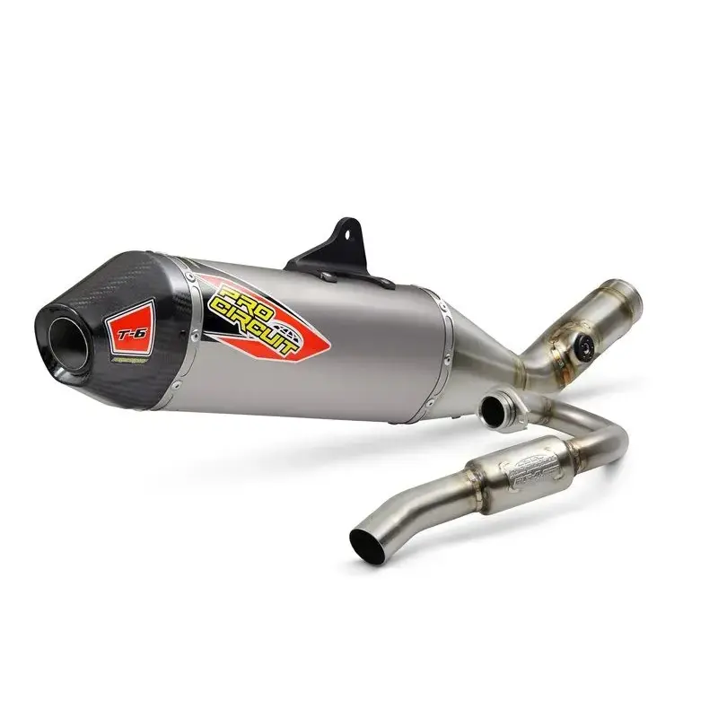 Ligne Complète PRO CIRCUIT T-6 inox/silencieux titane/casquette carbone Suzuki RM-Z250