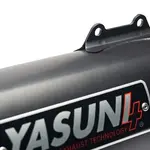 Silencieux YASUNI Scooter 4 Black Edition inox noir/casquette carbone