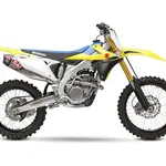 Ligne complète YOSHIMURA RS-12 Signature Series inox/silencieux alu/casquette carbone Suzuki RM-Z250