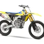 Ligne complète YOSHIMURA RS-12 Signature Series inox/silencieux alu/casquette carbone Suzuki RM-Z250