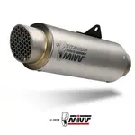 Ligne complète MIVV GP Pro Inox silencieux titane/casquette inox Honda CBR650R