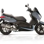 Silencieux YASUNI Scooter 4 inox Look Titane/casquette noir