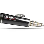 Ligne complète YASUNI Scooter 4 Black Edition inox noir/casquette carbone Kymco K-XCT 125