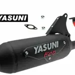 Echappement YASUNI Eco acier noir