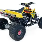 Ligne complète Yohsimura USA RS5 alu/acier Suzuki LT-R450