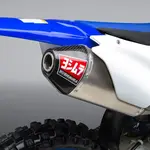 Ligne complète YOSHIMURA RS-4 Signature Series inox silencieux aluminium/casquette carbone Yamaha YZ450F
