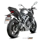 Ligne complète MIVV GP acier noir Yamaha MT125