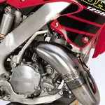 Pot de détente PRO CIRCUIT Platinum acier nickelé Honda CR125R