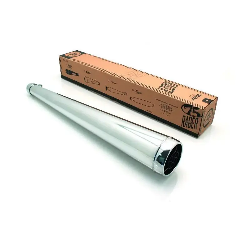 Silencieux V PARTS Vintage Series Megaphone chromé universel