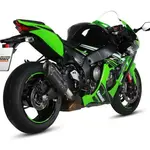 Silencieux MIVV Suono inox brossé noir Kawasaki ZX-10R