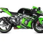 Silencieux MIVV Suono inox brossé noir Kawasaki ZX-10R